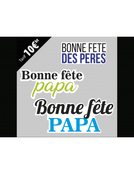 Stickers FETE DES PERES